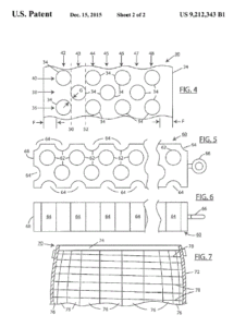 hONEY COMB 2 patent illustration